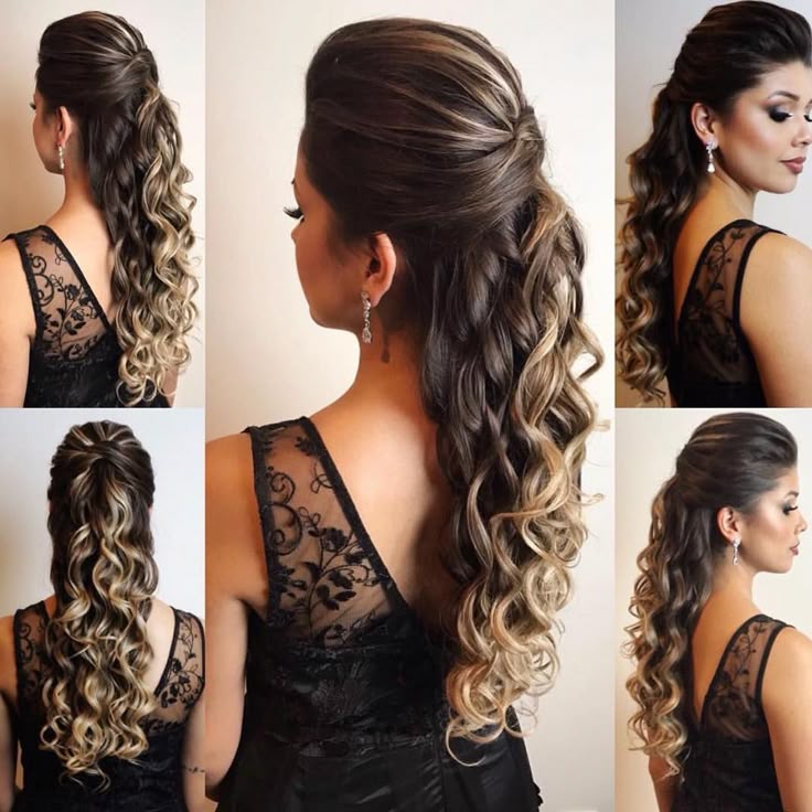 penteados para madrinha cabelo médio preso