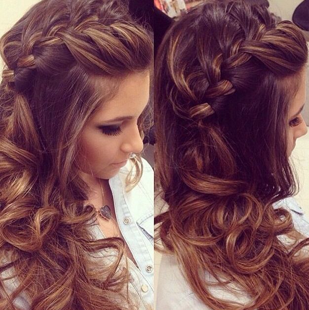 penteado trança madrinha casamento
