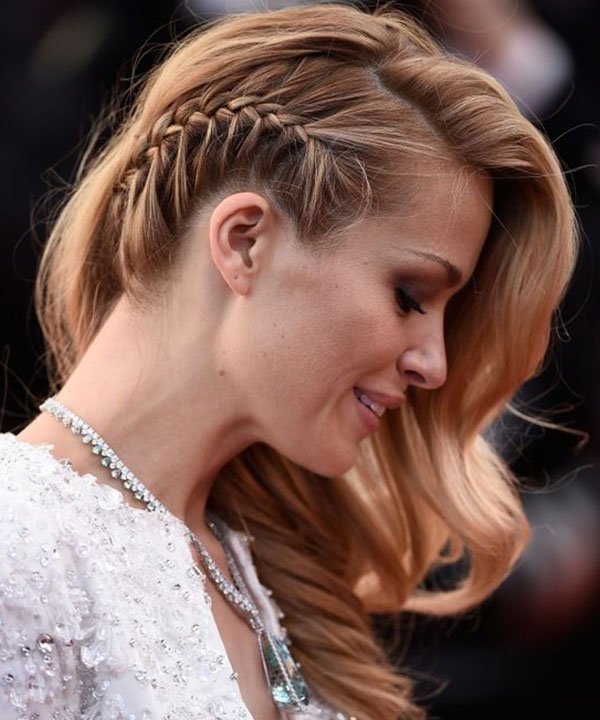penteado coque trança casamento