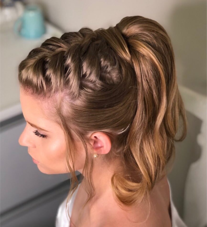 penteado madrinha rústico trança