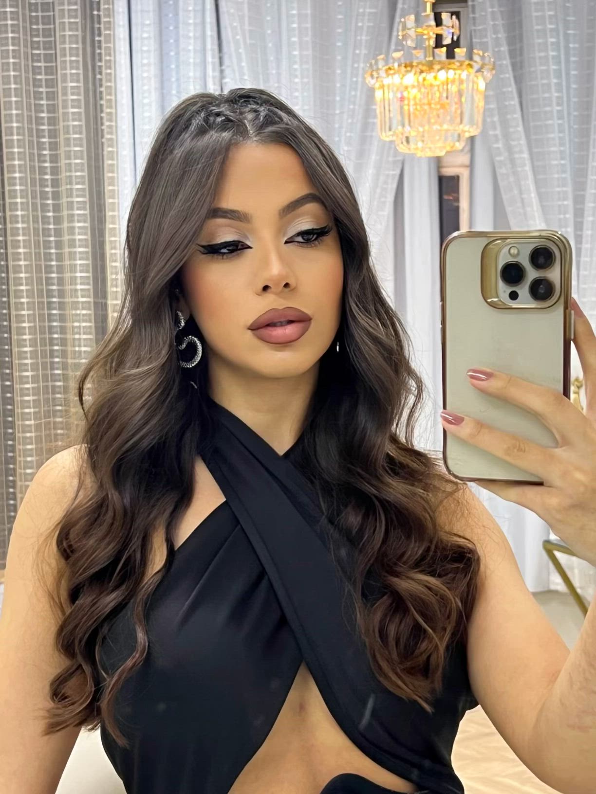 penteado para festival de música