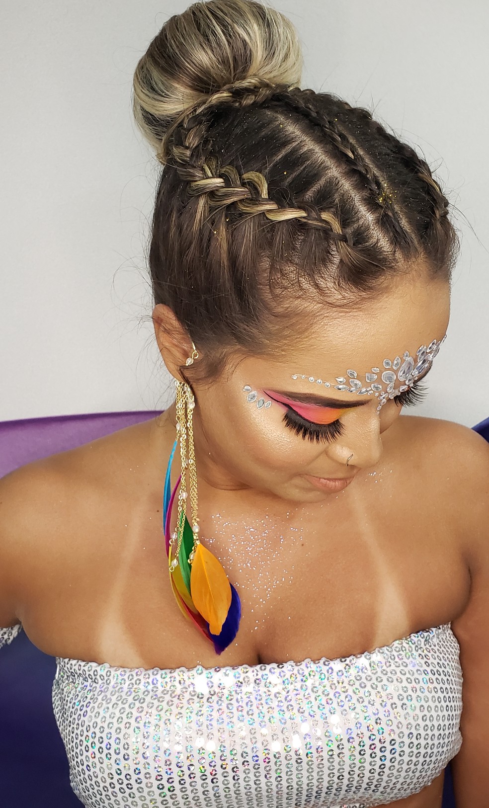 penteado moderno para show 2026