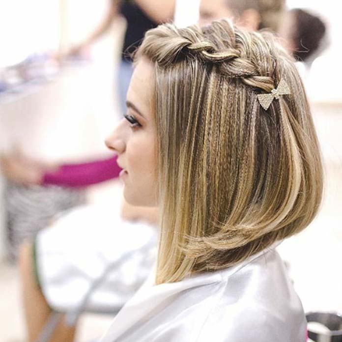 penteado para festival de música