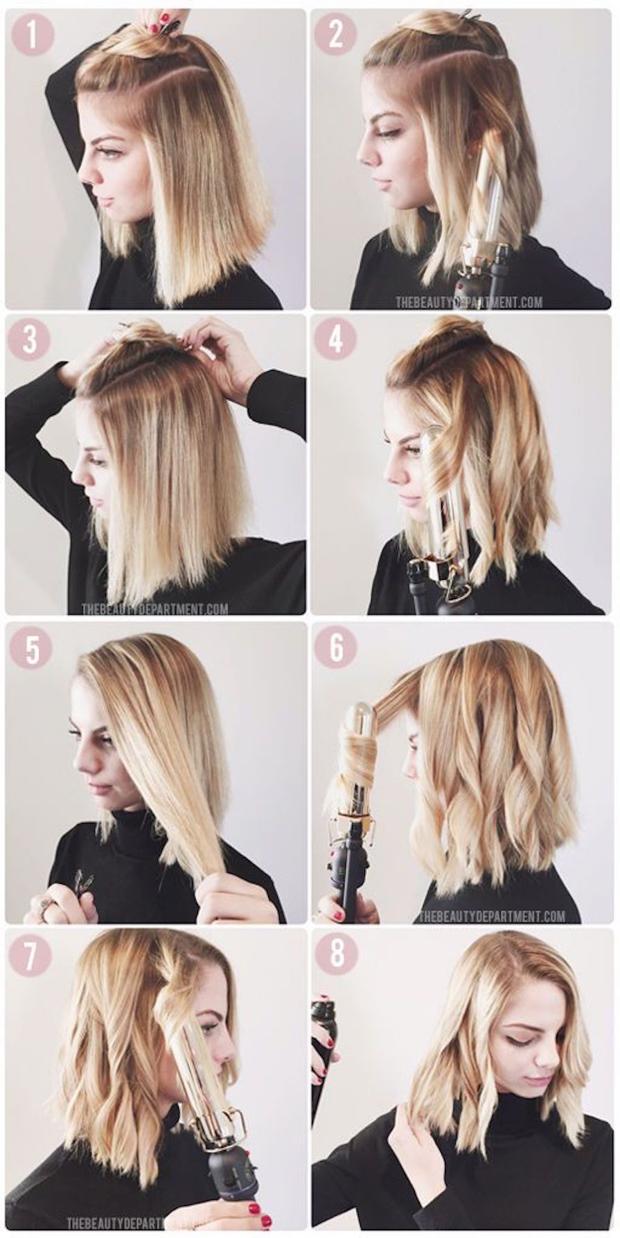 penteado para cabelo longo show