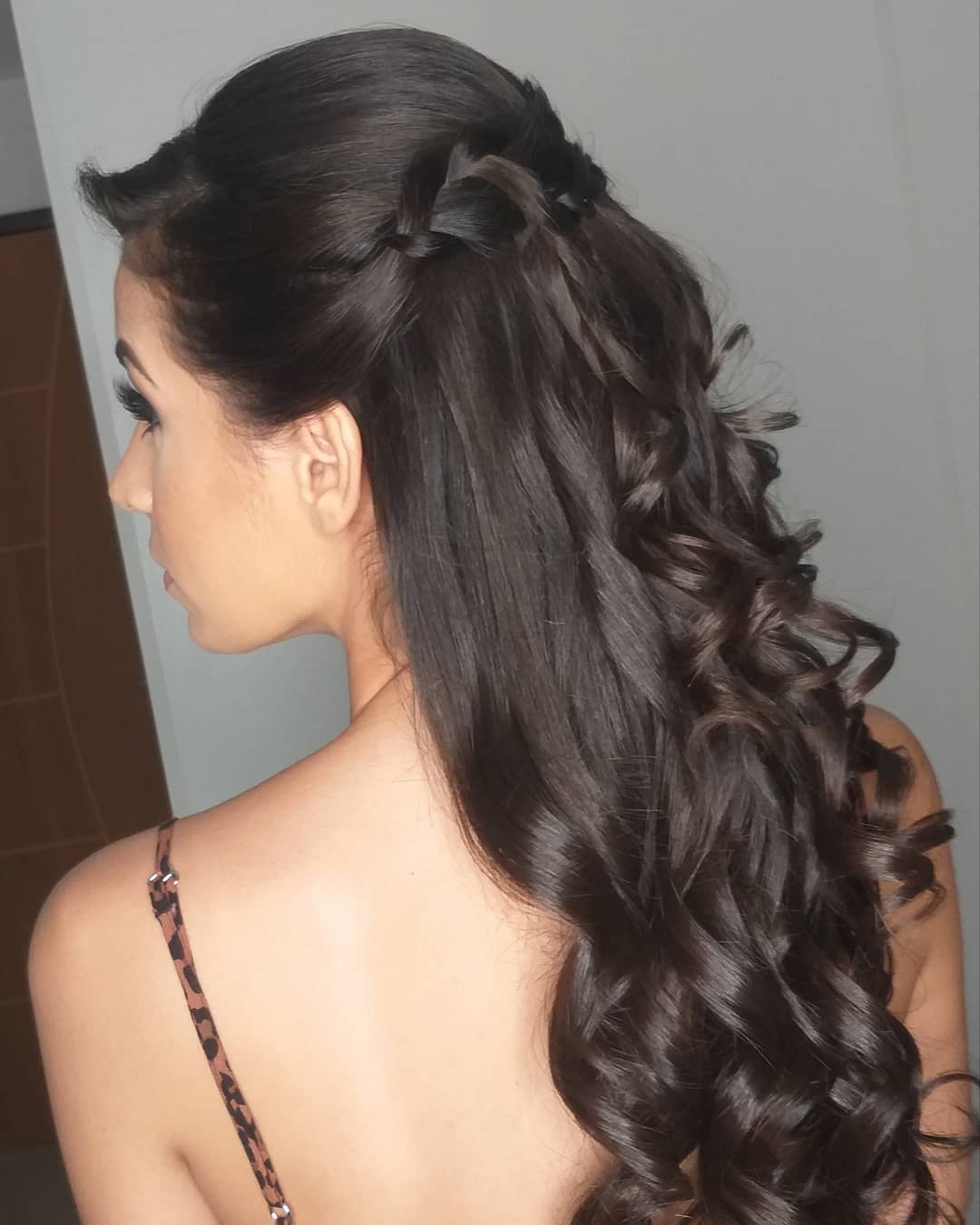 cabelo para usar com beca