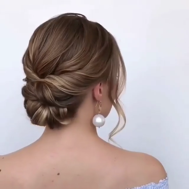 penteados presos para casamento