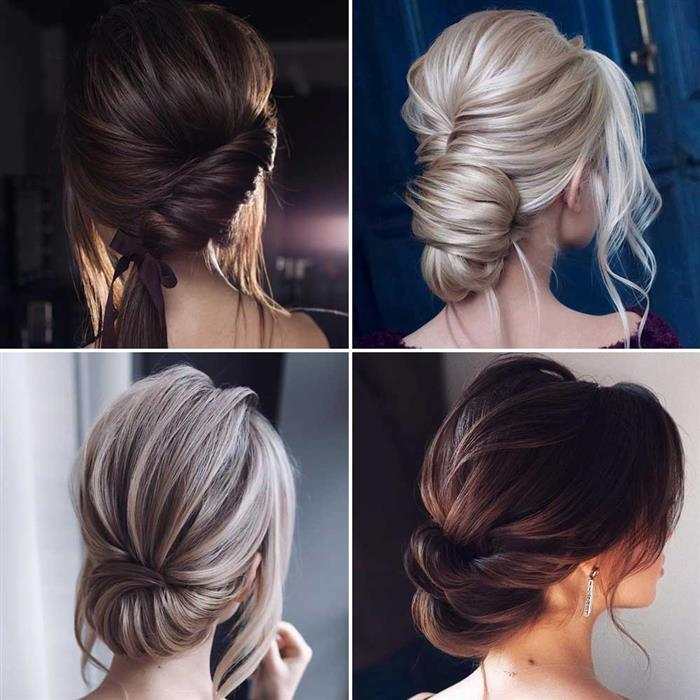 penteados presos elegantes