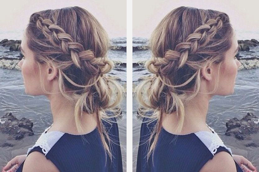 penteados presos para cabelo cacheado
