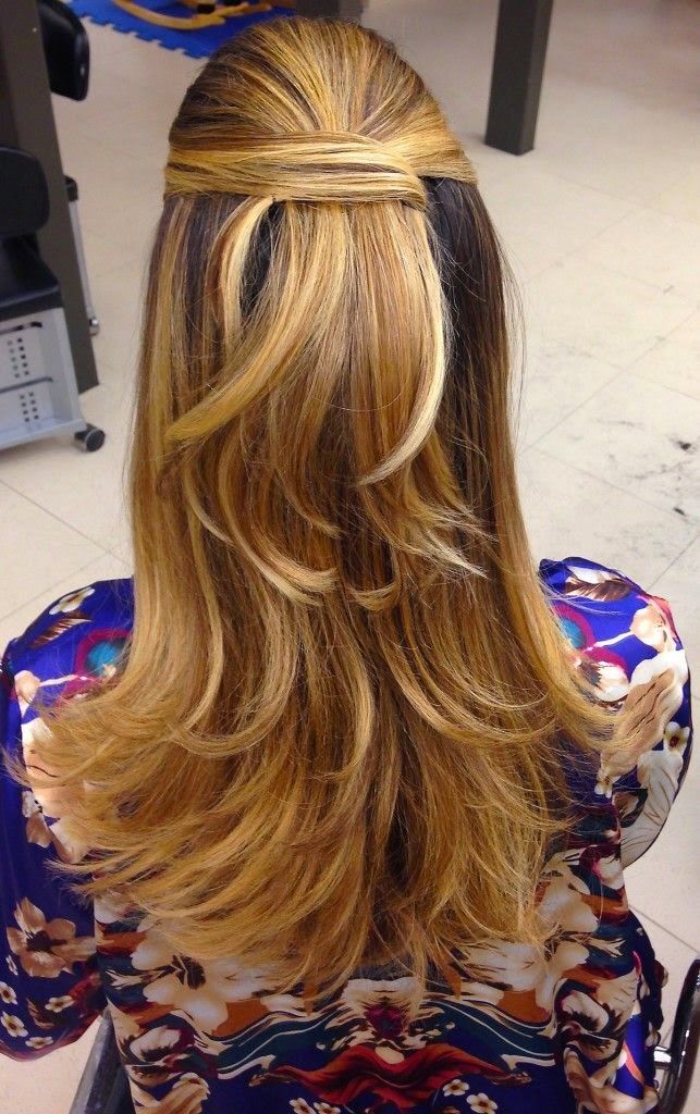 penteados fáceis cabelo liso