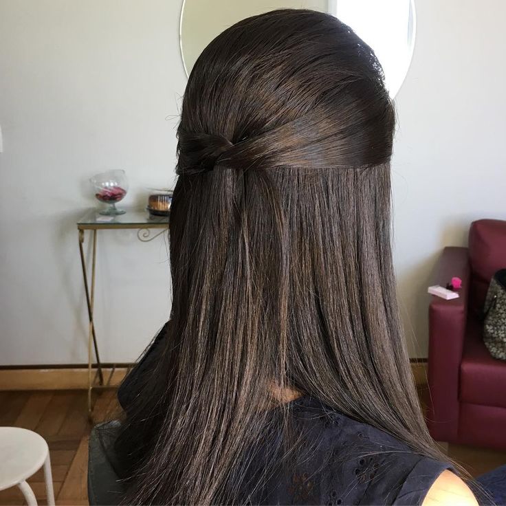 penteados para cabelo liso e comprido