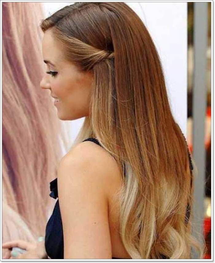 penteados fáceis cabelo liso