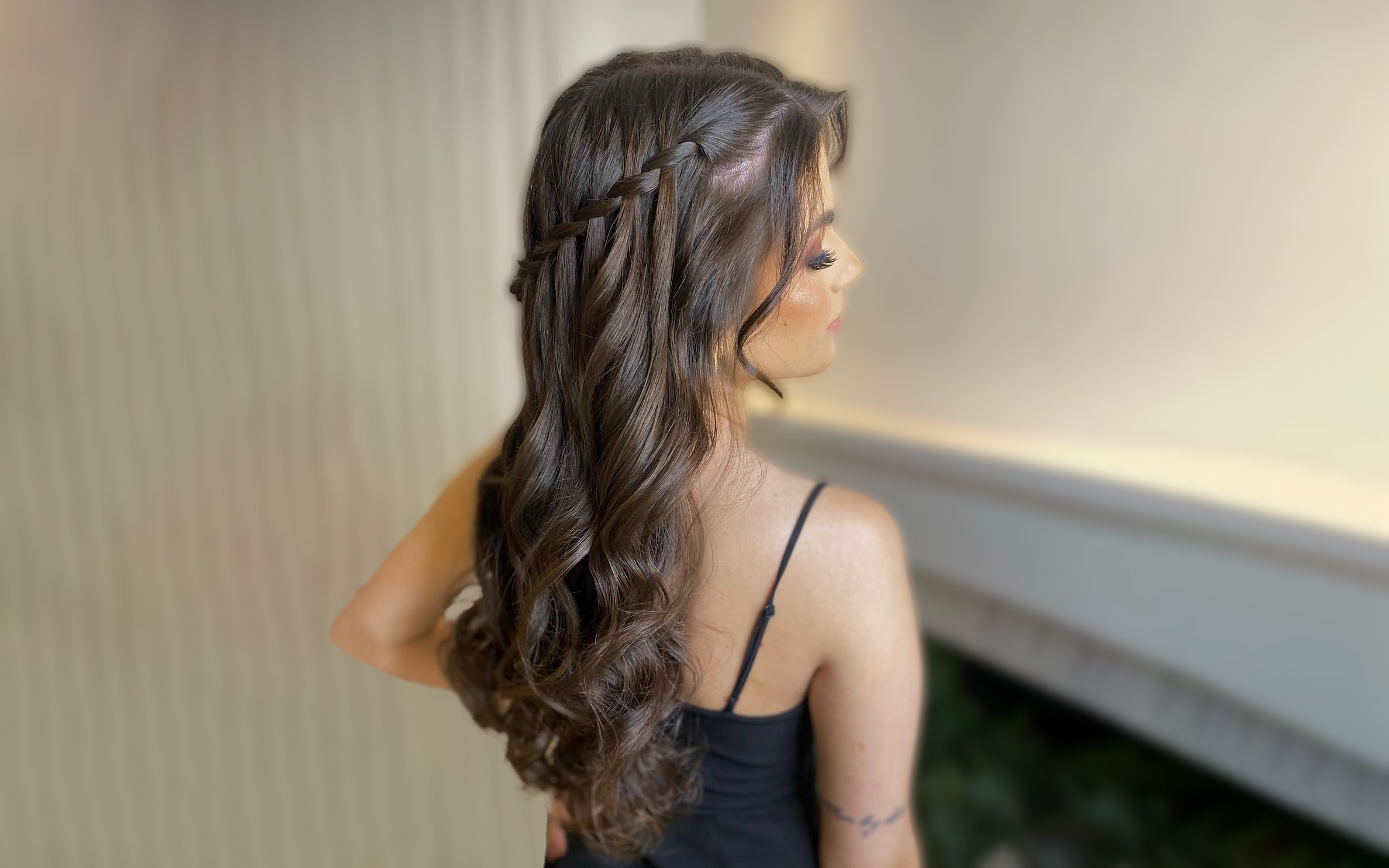 penteados para cabelo médio