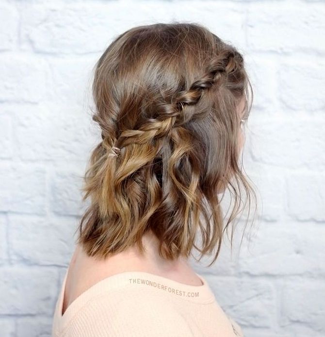 penteados para dia a dia cabelo curto