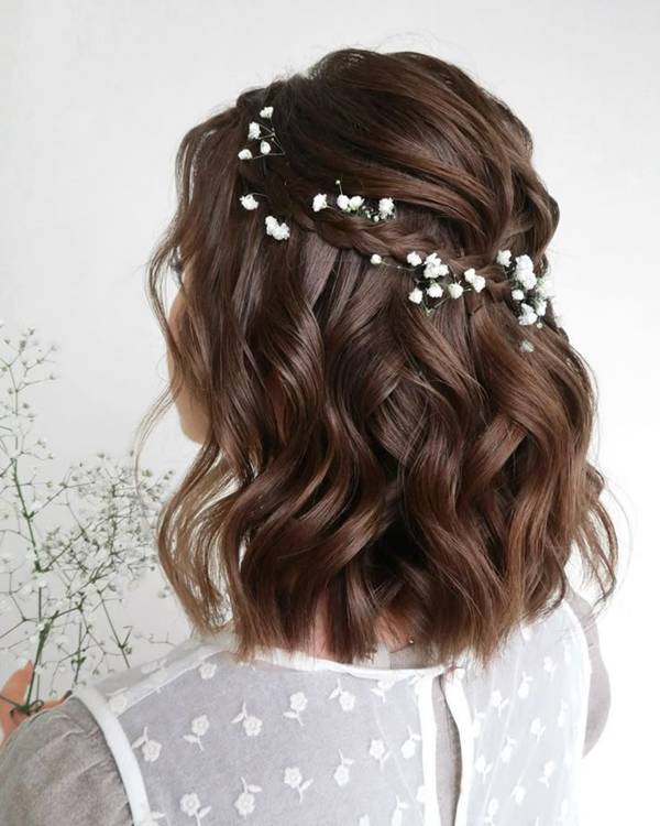 penteados simples para casamento madrinha
