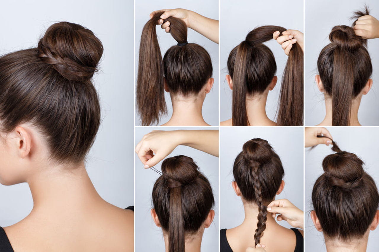 penteados fáceis para casamento cabelo longo
