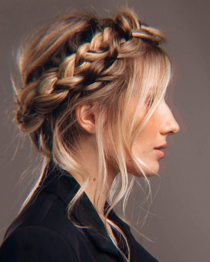 penteados rapidos e faceis casamento cabelo medio