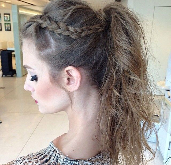 penteados presos cabelo medio casamento
