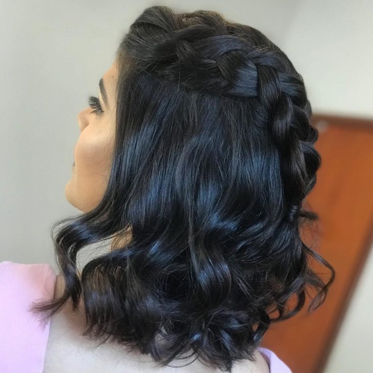 penteados para casamento civil cabelo medio