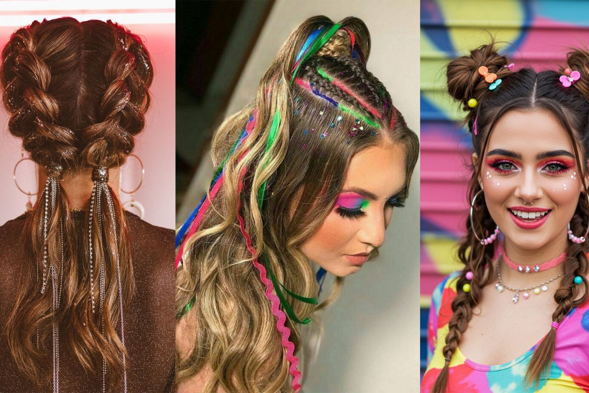 penteados com tranças para casamento