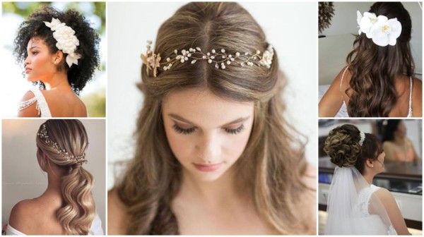 penteado de noiva natural e elegante