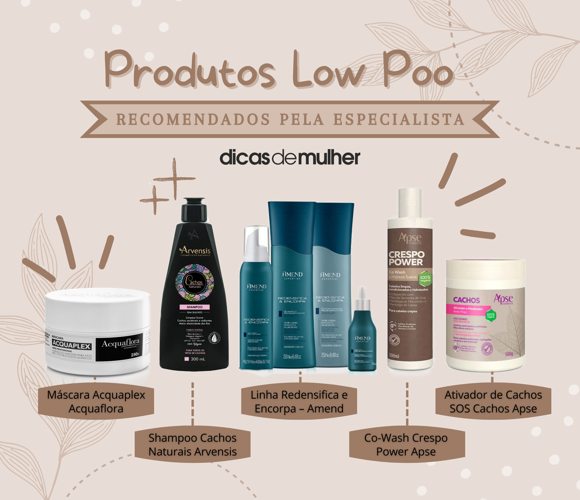 melhor shampoo low poo cabelos cacheados