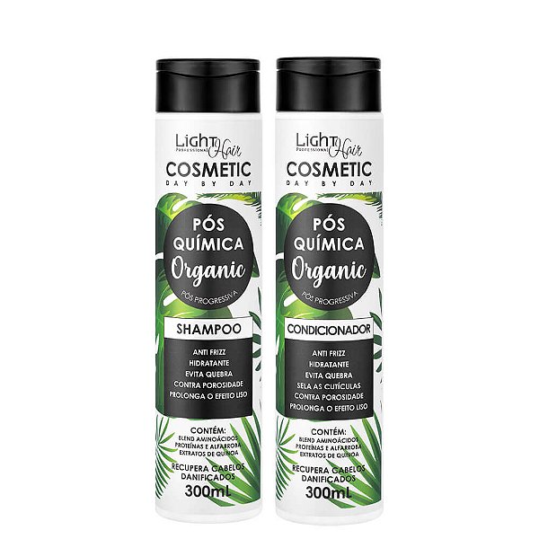 shampoo pós química com queratina