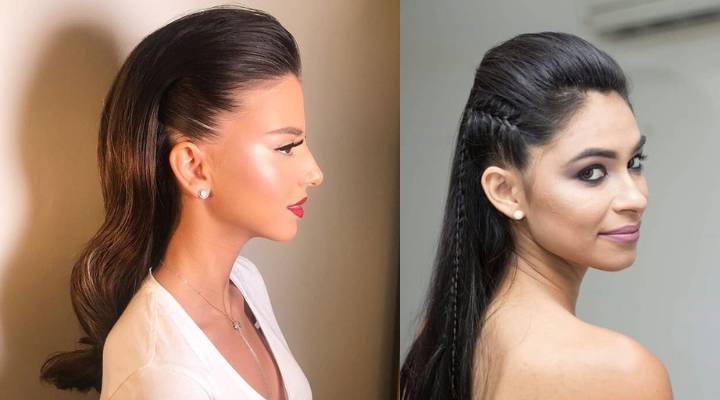 cabelo solto para casamento convidada