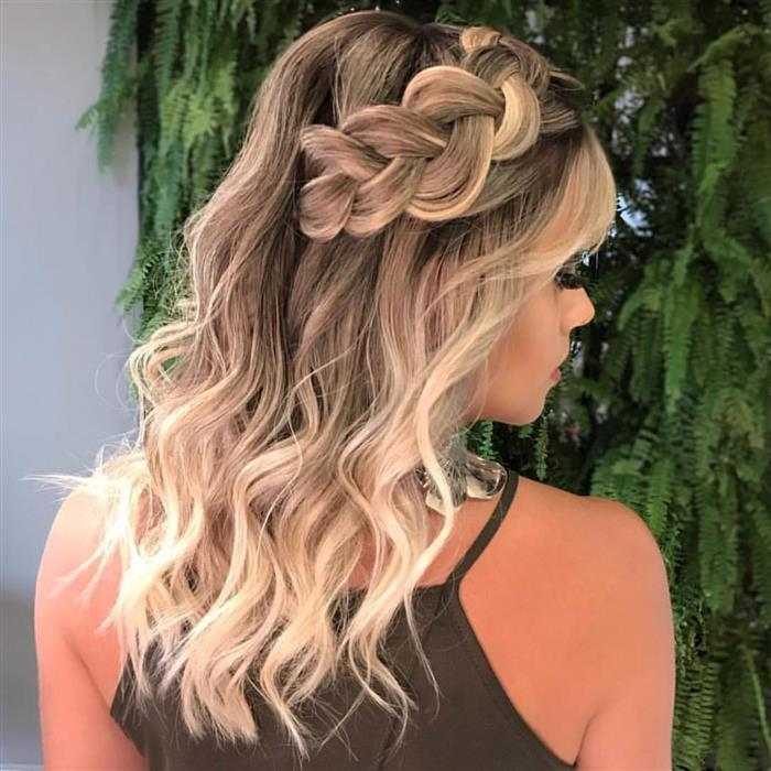 penteado formatura ombro a ombro