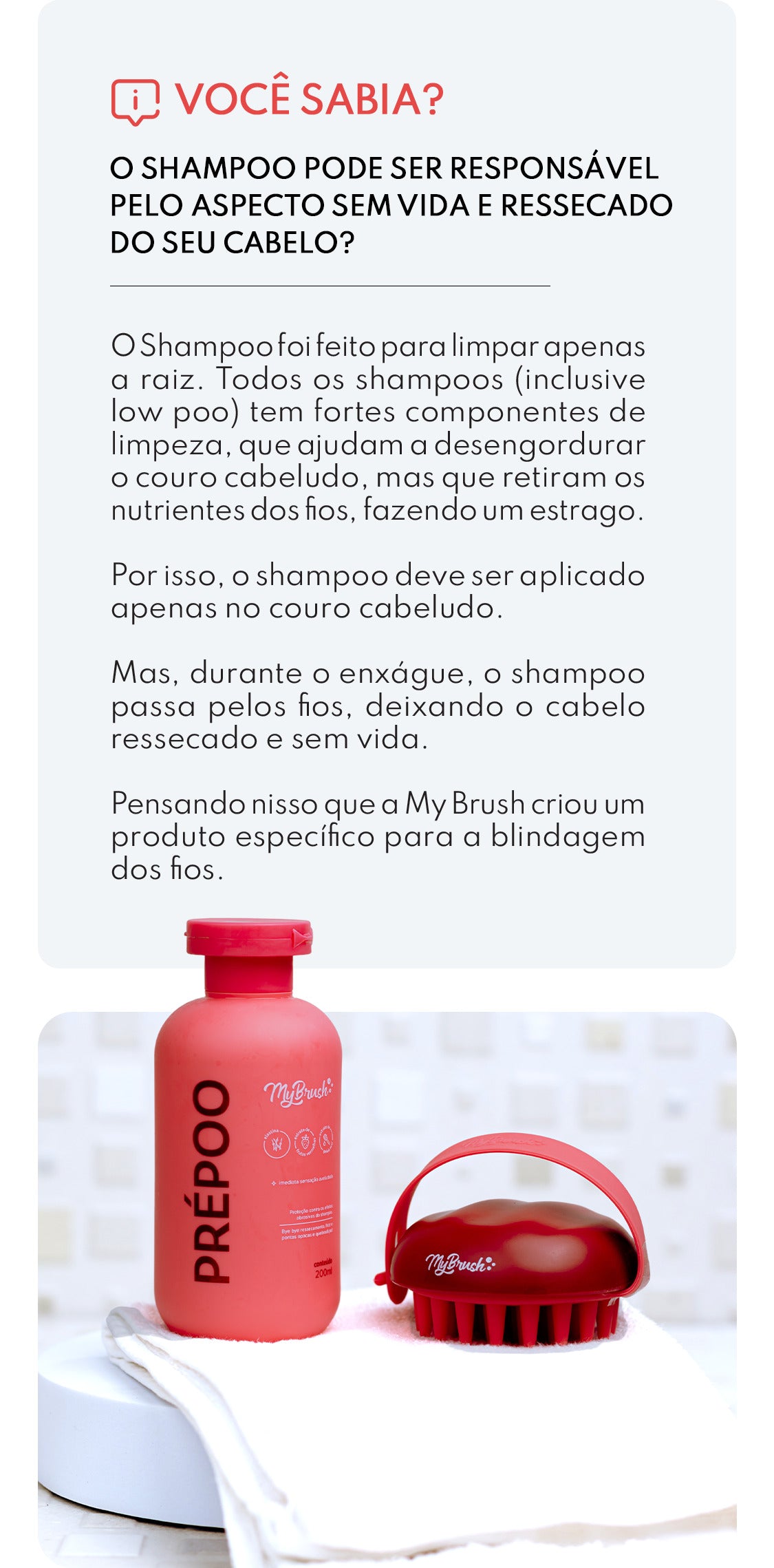 como fazer pré-poo caseiro